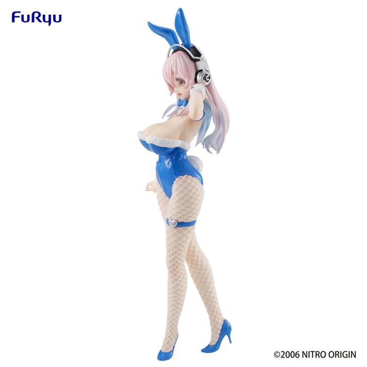 Nitroplus BiCute Bunnies Super Sonico (Blue Rabbit Ver.) Figure Gallery Image 5