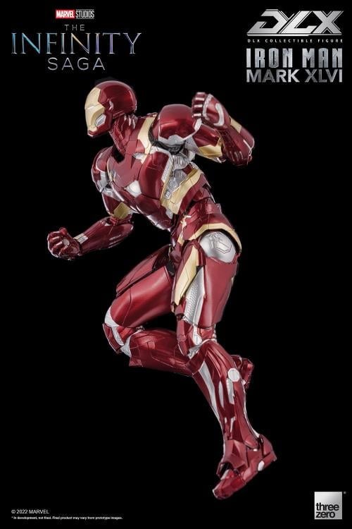 Avengers: Infinity Saga DLX Iron Man Mark 46 1/12 Scale Action Figure Gallery Image 18