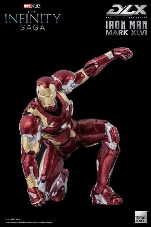 Avengers: Infinity Saga DLX Iron Man Mark 46 1/12 Scale Action Figure Gallery Image 17