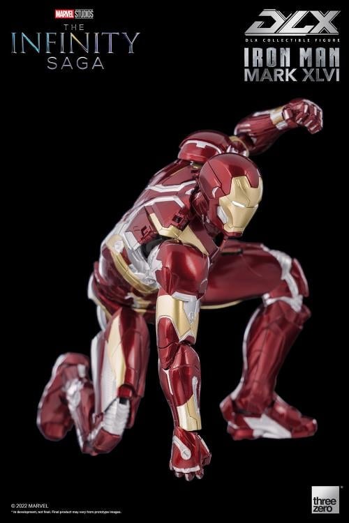 Avengers: Infinity Saga DLX Iron Man Mark 46 1/12 Scale Action Figure Gallery Image 16