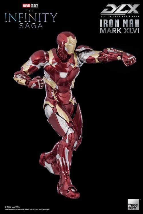 Avengers: Infinity Saga DLX Iron Man Mark 46 1/12 Scale Action Figure