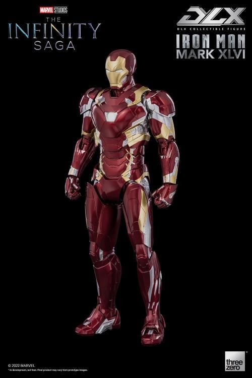 Avengers: Infinity Saga DLX Iron Man Mark 46 1/12 Scale Action Figure Gallery Image 4