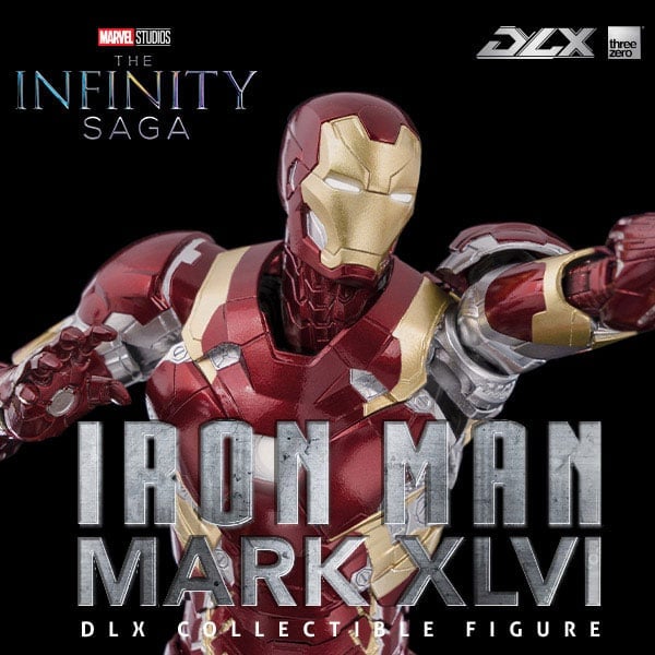 Avengers: Infinity Saga DLX Iron Man Mark 46 1/12 Scale Action Figure Gallery Image 24