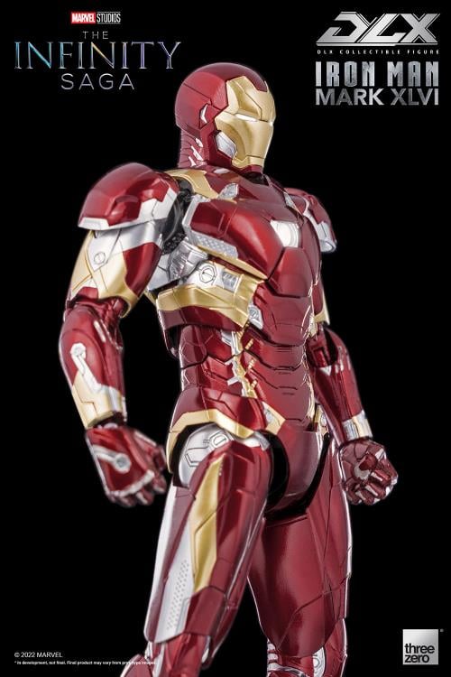 Avengers: Infinity Saga DLX Iron Man Mark 46 1/12 Scale Action Figure