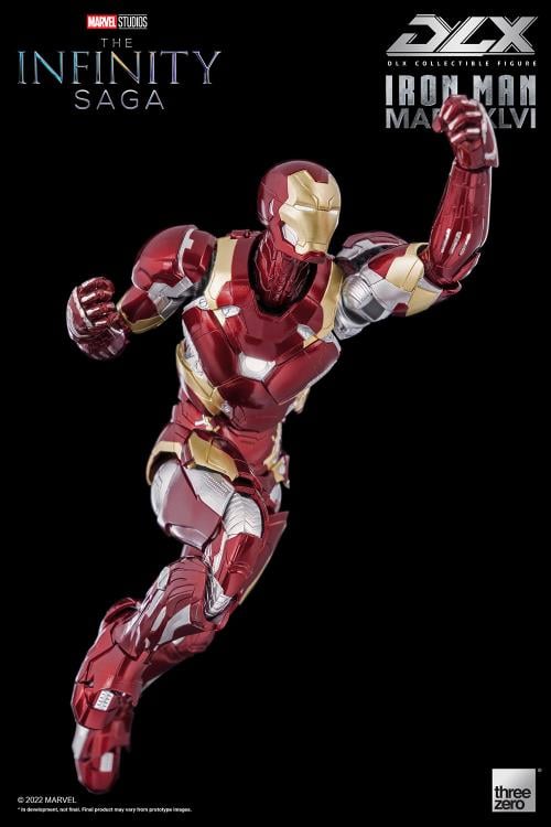 Avengers: Infinity Saga DLX Iron Man Mark 46 1/12 Scale Action Figure
