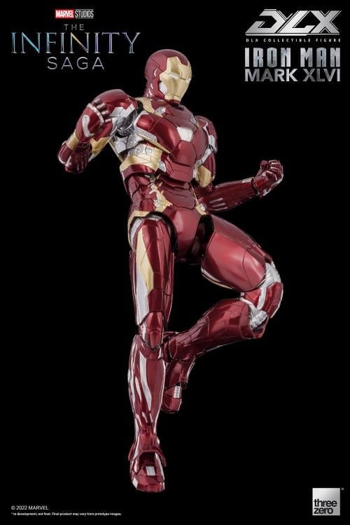 Avengers: Infinity Saga DLX Iron Man Mark 46 1/12 Scale Action Figure Gallery Image 9