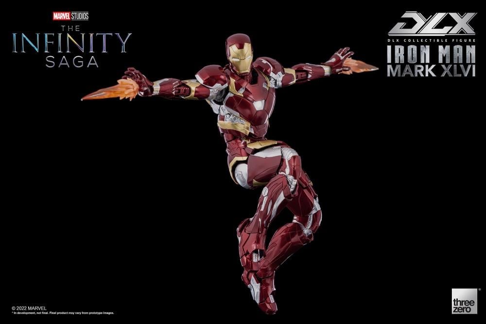 Avengers: Infinity Saga DLX Iron Man Mark 46 1/12 Scale Action Figure Gallery Image 19