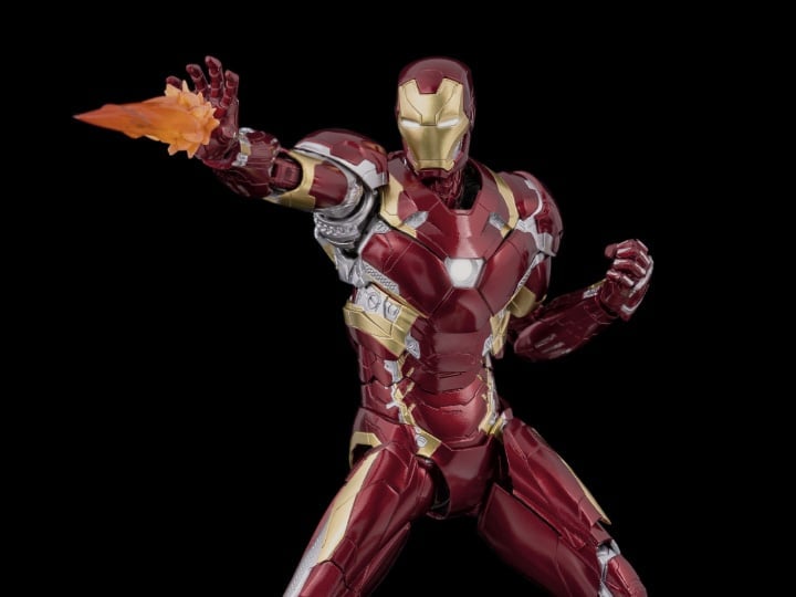 Avengers: Infinity Saga DLX Iron Man Mark 46 1/12 Scale Action Figure Gallery Image 1