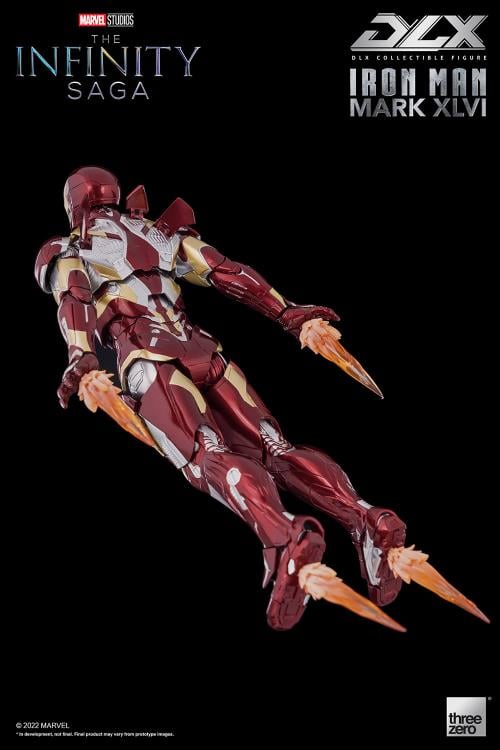 Avengers: Infinity Saga DLX Iron Man Mark 46 1/12 Scale Action Figure
