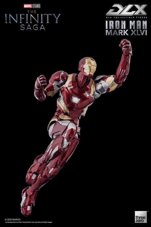 Avengers: Infinity Saga DLX Iron Man Mark 46 1/12 Scale Action Figure Gallery Image 10