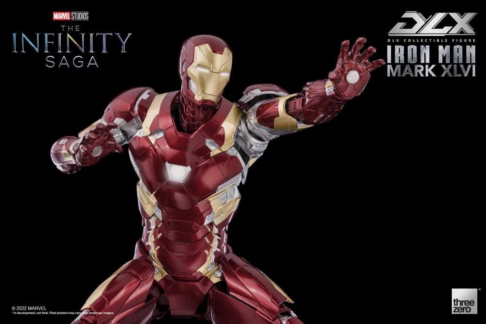 Avengers: Infinity Saga DLX Iron Man Mark 46 1/12 Scale Action Figure Gallery Image 21