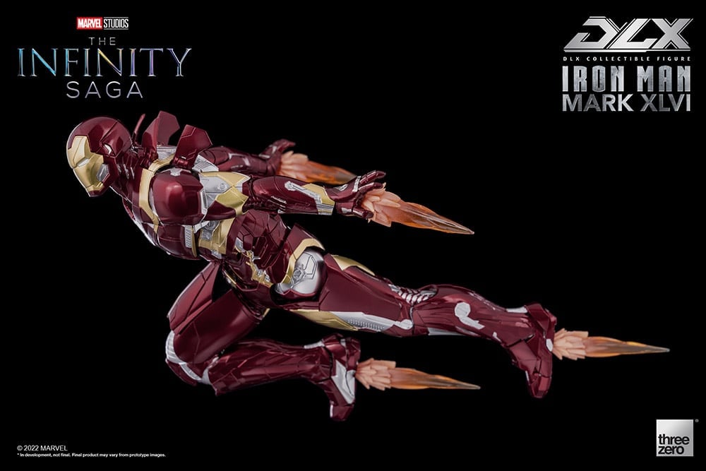 Avengers: Infinity Saga DLX Iron Man Mark 46 1/12 Scale Action Figure