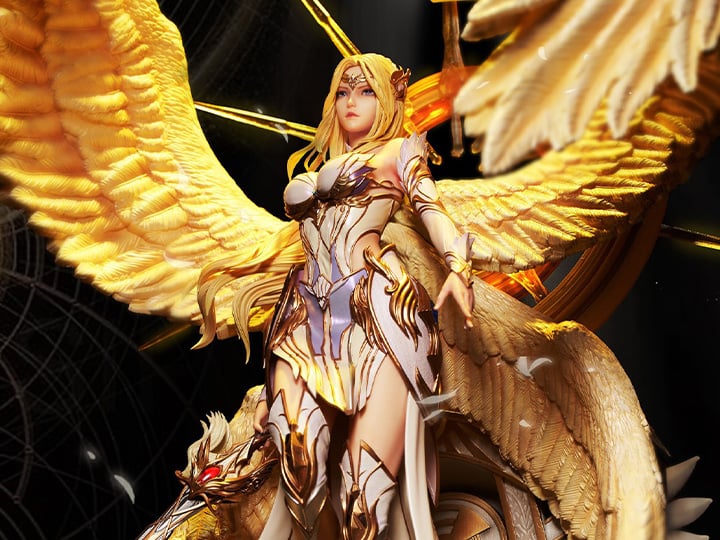 Soul Land Angel God Qian Renxue 1/4 Scale Statue Gallery Image 1