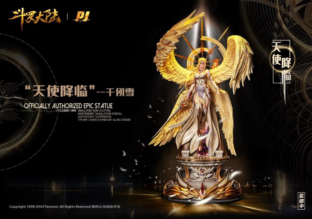 Soul Land Angel God Qian Renxue 1/4 Scale Statue Gallery Image 3