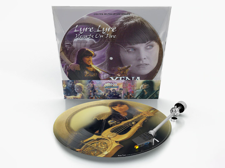 Xena: Warrior Princess - Lyre, Lyre Hearts On Fire Vinyl LP Gallery Image 1