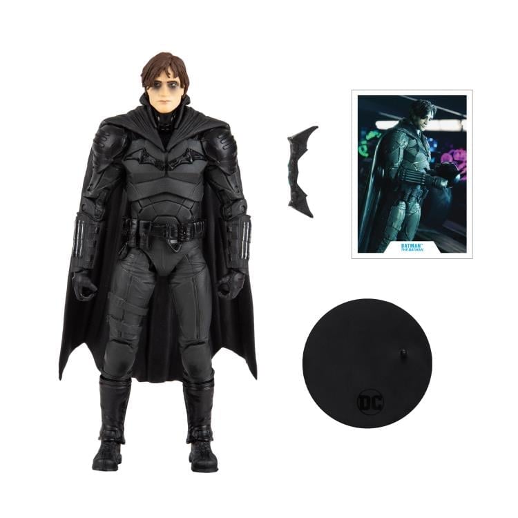 The Batman DC Multiverse Batman (Unmasked) Action Figure Gallery Image 9