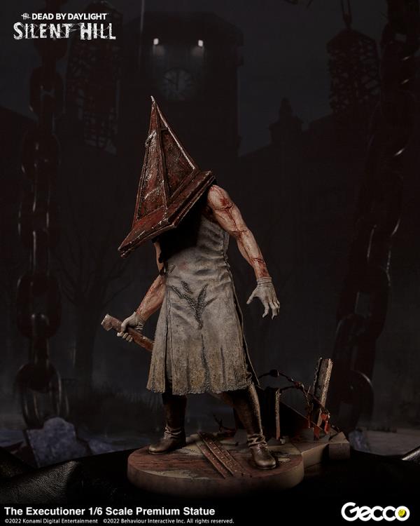 Silent Hill x Dead by Daylight Red Pyramid Thing (The Executioner) 1/6 Scale Premium Statue Gallery Image 27