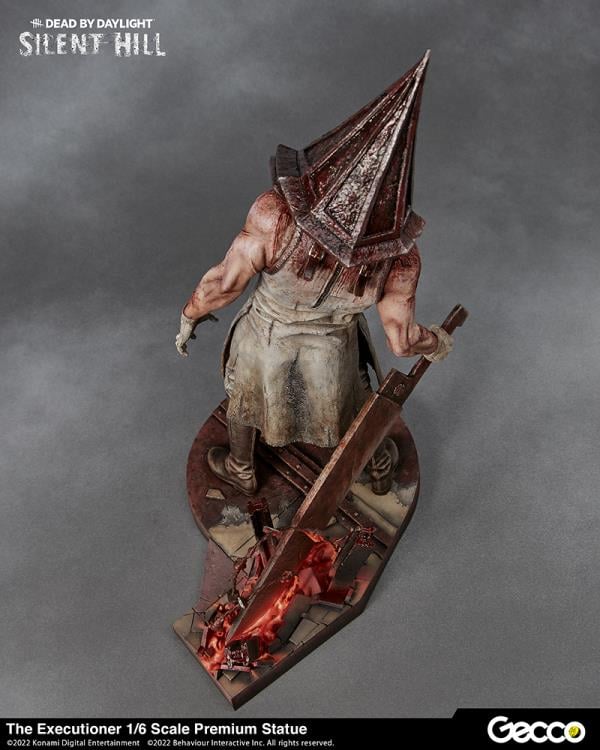 Silent Hill x Dead by Daylight Red Pyramid Thing (The Executioner) 1/6 Scale Premium Statue Gallery Image 15