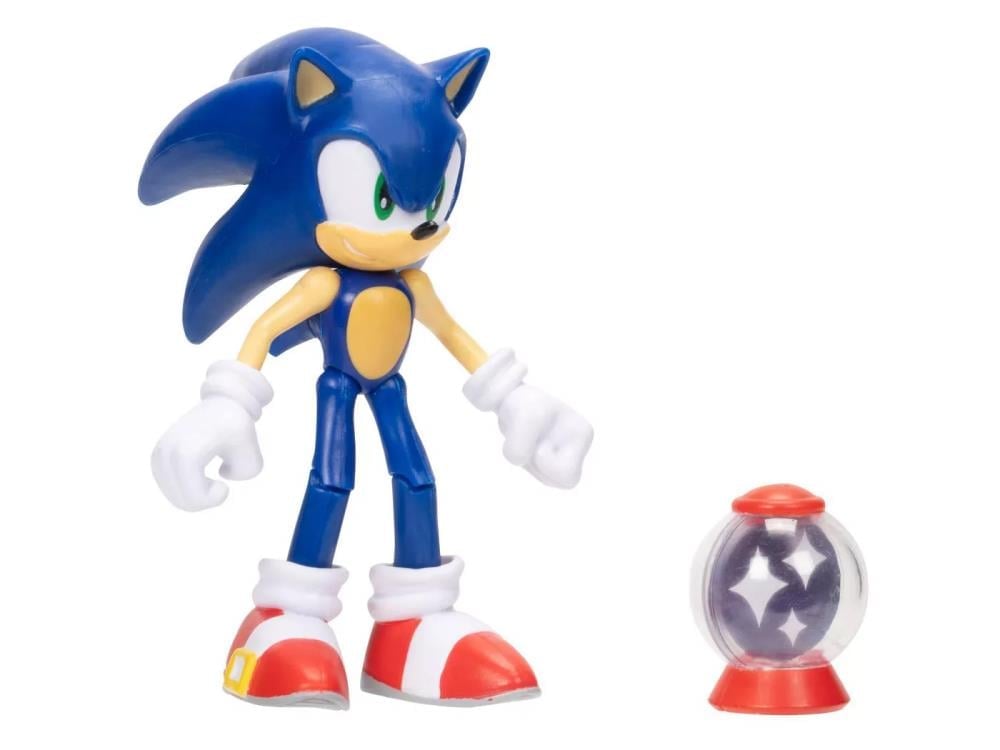 Sonic The Hedgehog Sonic with Invincible Item 4-Inch Scale Figure Gallery Image 3