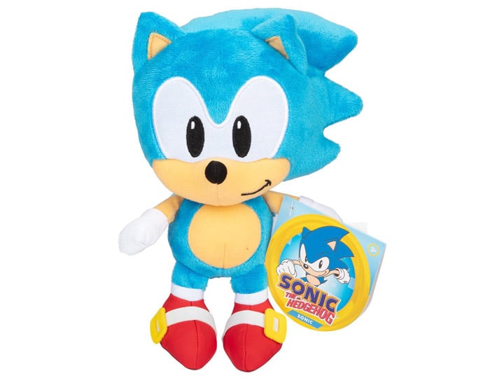 Sonic The Hedgehog Classic Sonic 9-Inch Scale Plush Gallery Image 1