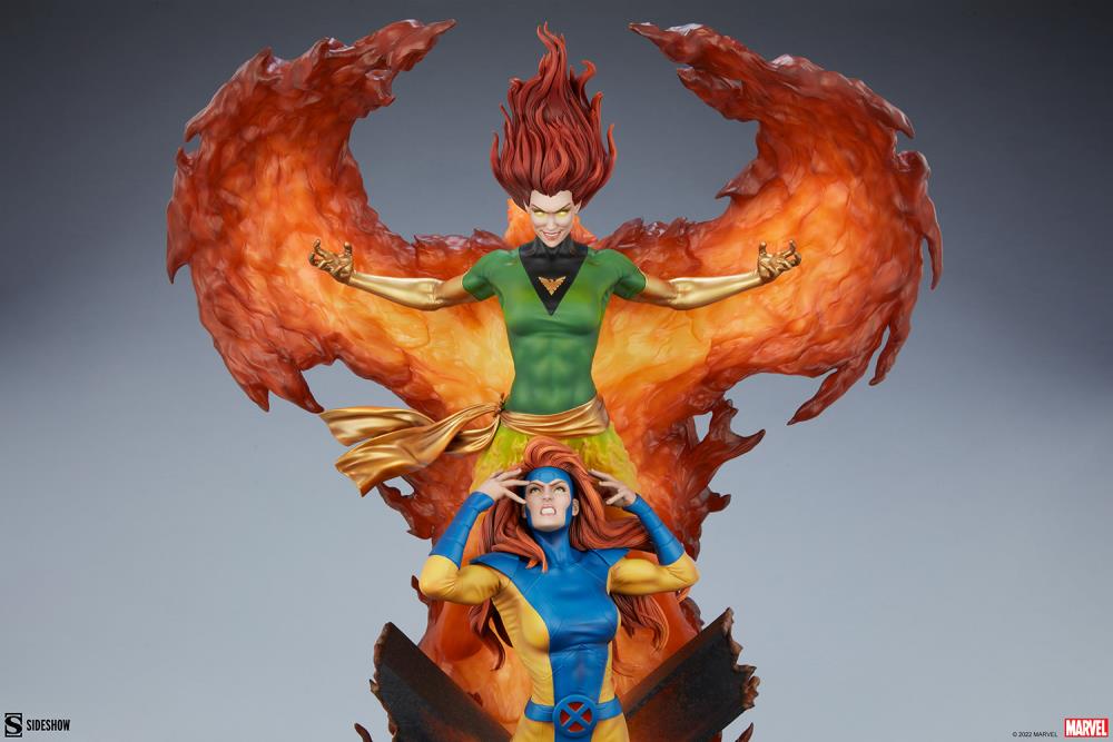 Marvel Comics Phoenix and Jean Grey 1/6 Scale Limited Edition Maquette Gallery Image 13