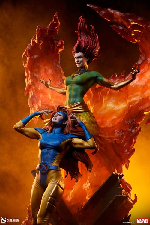 Marvel Comics Phoenix and Jean Grey 1/6 Scale Limited Edition Maquette Gallery Image 5