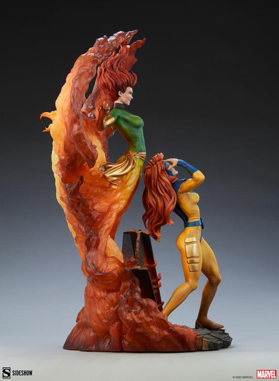 Marvel Comics Phoenix and Jean Grey 1/6 Scale Limited Edition Maquette Gallery Image 12