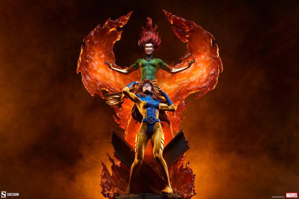 Marvel Comics Phoenix and Jean Grey 1/6 Scale Limited Edition Maquette Gallery Image 3