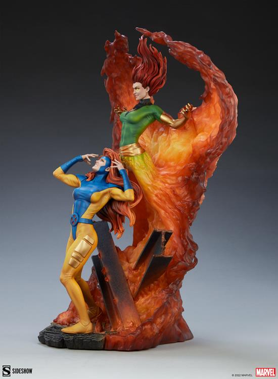 Marvel Comics Phoenix and Jean Grey 1/6 Scale Limited Edition Maquette Gallery Image 9