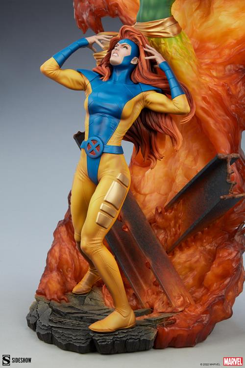 Marvel Comics Phoenix and Jean Grey 1/6 Scale Limited Edition Maquette Gallery Image 16