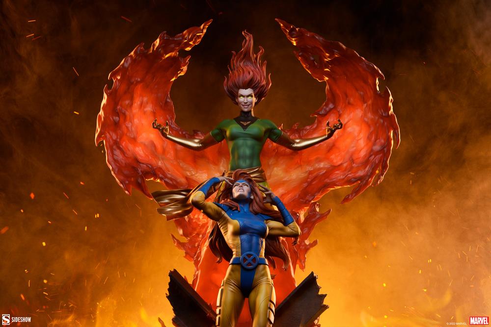 Marvel Comics Phoenix and Jean Grey 1/6 Scale Limited Edition Maquette Gallery Image 4
