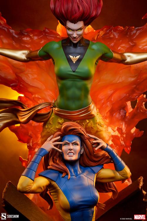 Marvel Comics Phoenix and Jean Grey 1/6 Scale Limited Edition Maquette Gallery Image 7