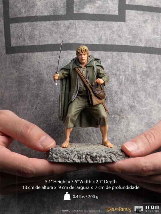The Lord of the Rings Battle Diorama Series Sam 1/10 Art Scale Limited Edition Statue Gallery Image 8