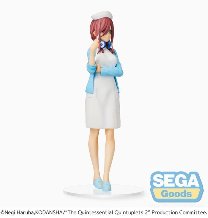 The Quintessential Quintuplets 2 Miku Nakano (Nurse Ver.) Super Premium Figure Gallery Image 6