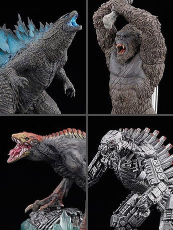 GODZILLA フィギュア　4体　まとめ売り Battle Kaiju - Collectibles Godzilla/Toho 特撮