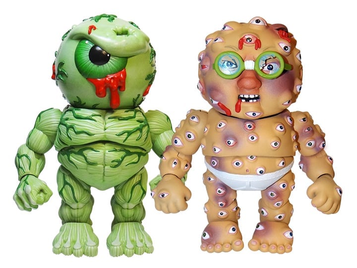 Madballs vs. Garbage Pail Kids Oculus Orbus vs. Starin' Darren Two