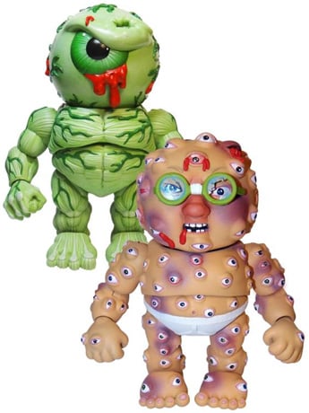 Madballs vs. Garbage Pail Kids Oculus Orbus vs. Starin' Darren Two