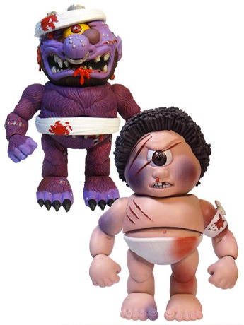 Madballs vs. Garbage Pail Kids Horn Head vs. Sy Clops Two-Pack Gallery Image 2