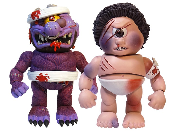 Madballs vs. Garbage Pail Kids Horn Head vs. Sy Clops Two-Pack Gallery Image 1