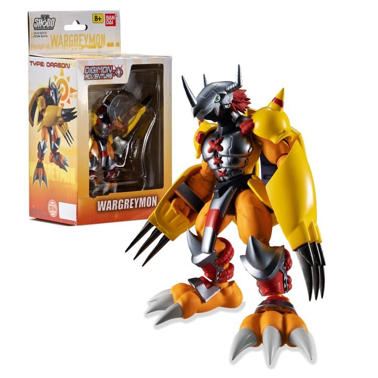 Digimon Adventure Shodo WarGreymon (New Packaging) 3.5" Action Figure Gallery Image 11