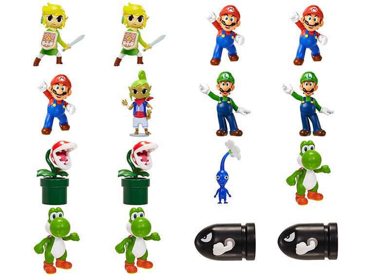 World of Nintendo 2.50" Limited Articulation Figures Series 04 - Case of 16 Gallery Image 1