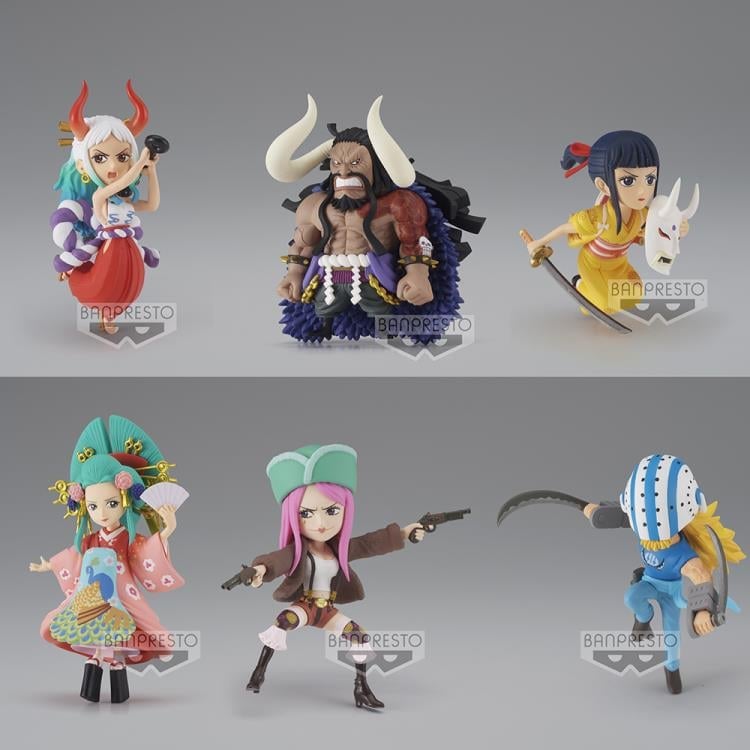 One Piece World Collectable Figure The Great Pirates 100 Landscapes Vol.8 Set of 6 Figures Gallery Image 3