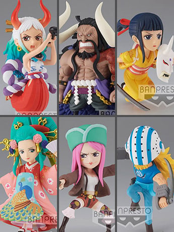 One Piece World Collectable Figure The Great Pirates 100 Landscapes Vol.8 Set of 6 Figures Gallery Image 2