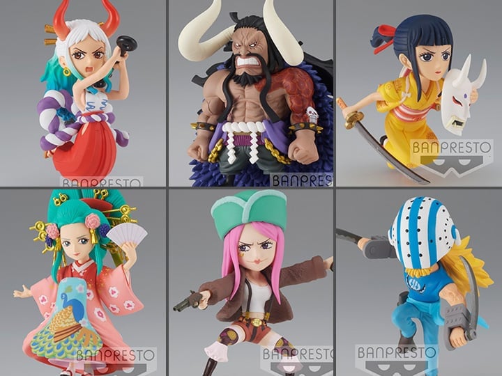 One Piece World Collectable Figure The Great Pirates 100 Landscapes Vol.8 Set of 6 Figures Gallery Image 1