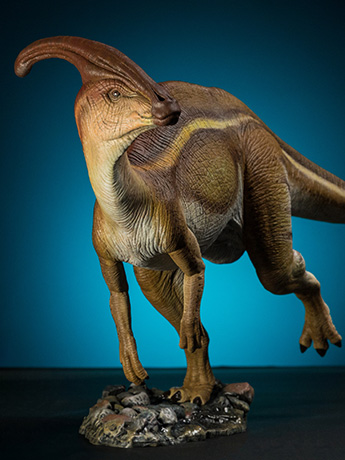 Jurassic Series Parasaurolophus (Original Color Nutcracker Soldier) 1/35 Scale Figure Gallery Image 2