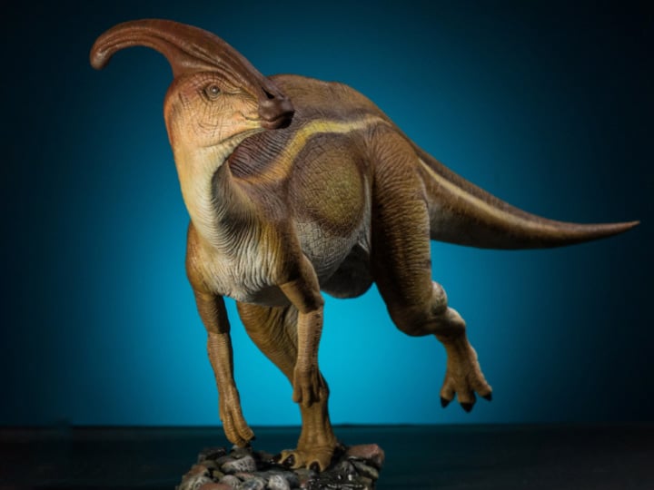 Jurassic Series Parasaurolophus (Original Color Nutcracker Soldier) 1/35 Scale Figure Gallery Image 1