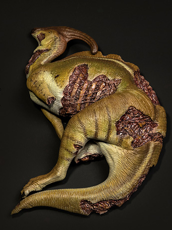 Dragon Soul Series Parasaurolophus (Nutcracker Soldier) 1/35 Scale Figure Gallery Image 2
