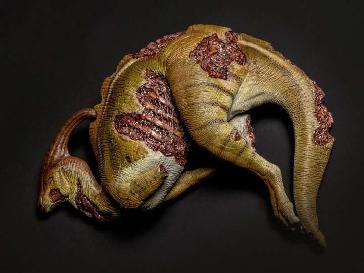 Dragon Soul Series Parasaurolophus (Nutcracker Soldier) 1/35 Scale Figure Gallery Image 1