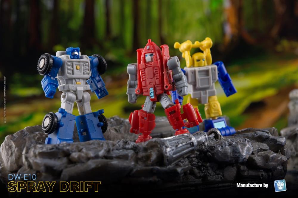 DW-E09 Star Fear & DW-E10 Spray Drift Figure Set Gallery Image 12