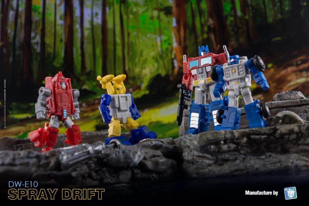 DW-E09 Star Fear & DW-E10 Spray Drift Figure Set Gallery Image 11